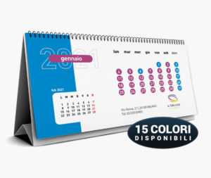 calendario da scrivania personalizzato