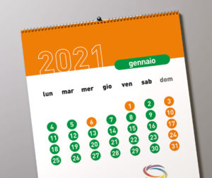 stampe calendari personalizzati