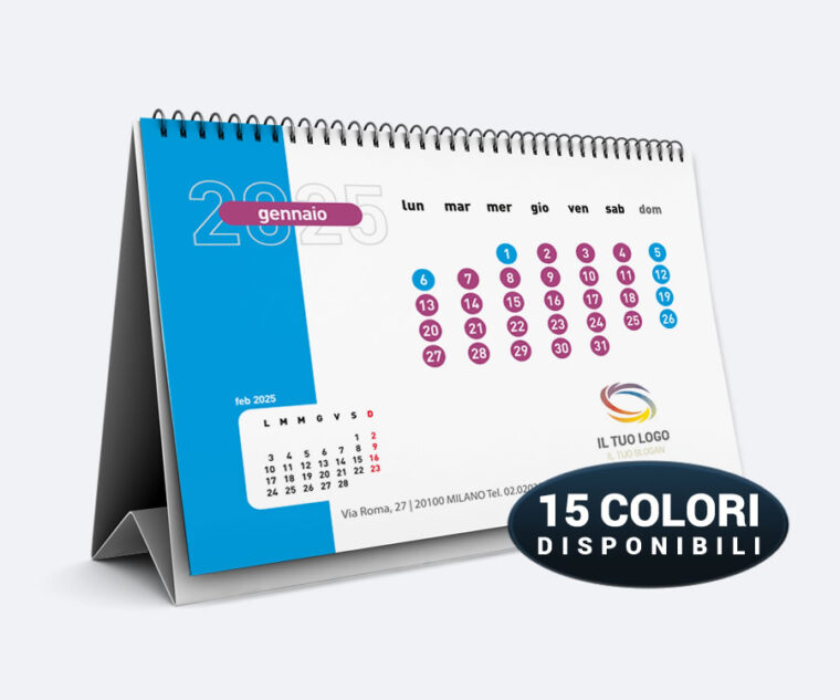 Stampa Calendari Da Tavolo Personalizzati | CalendarioClick